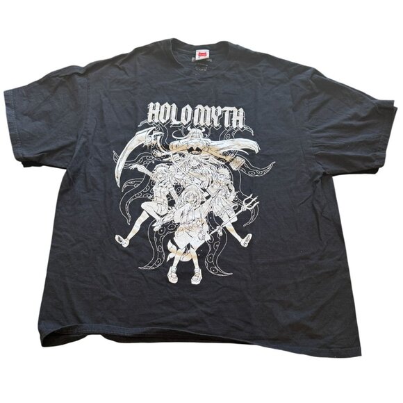 hololive and OMOCAT featuring holoMyth T Shirt Size XXL |‎ G1 - Picture 2 of 6